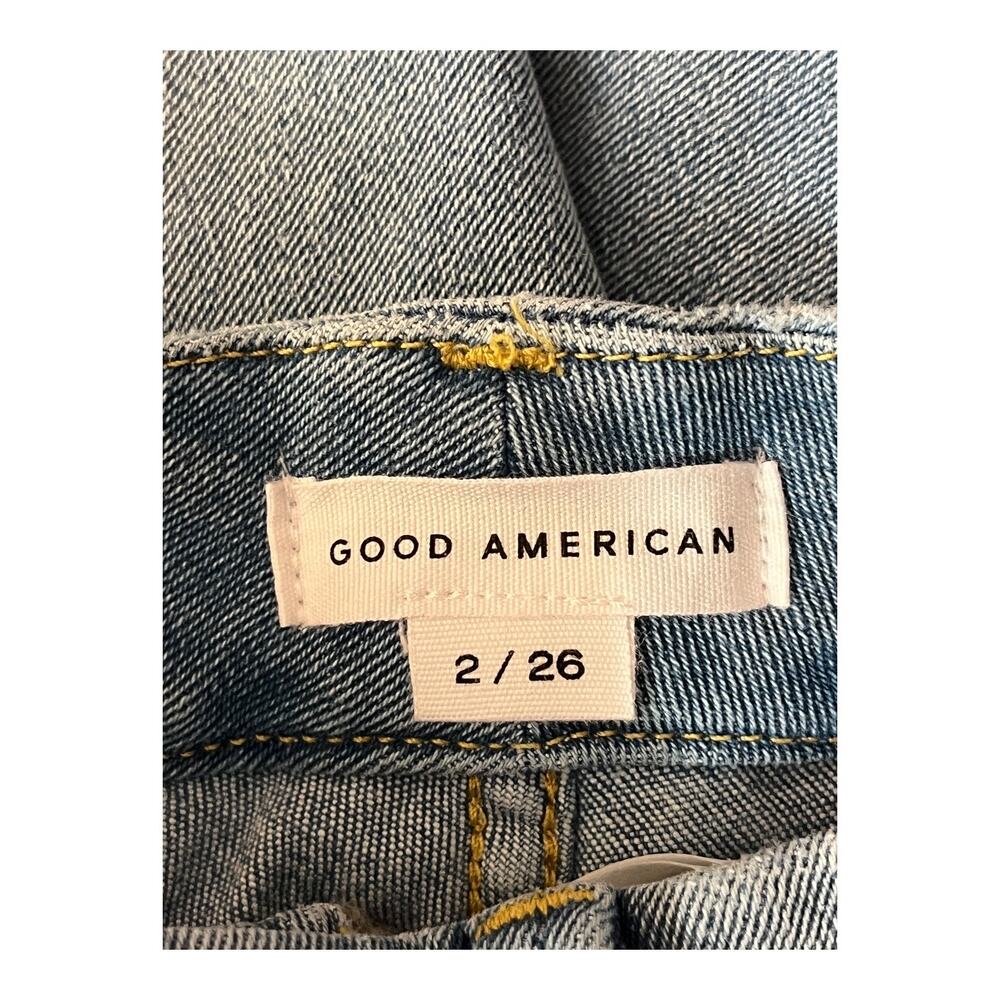 Good American Jeans Good Legs Crop light blue size 2/26 - Picture 5 of 7